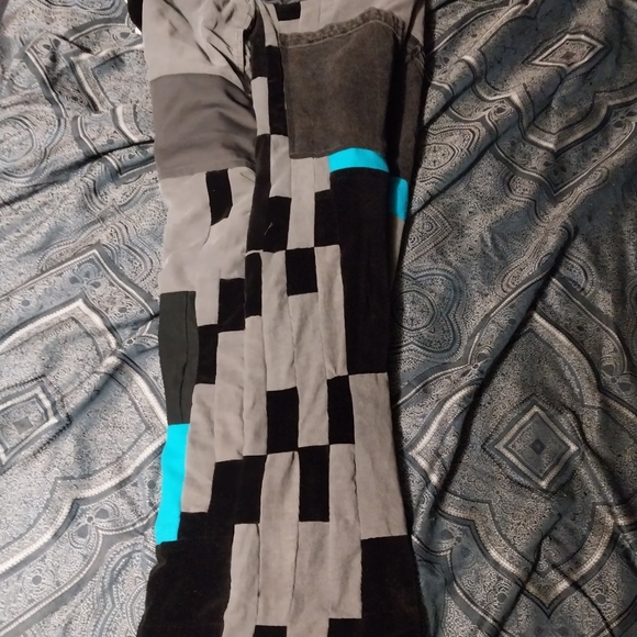 Handmade patchwork pants - Picture 3 of 7